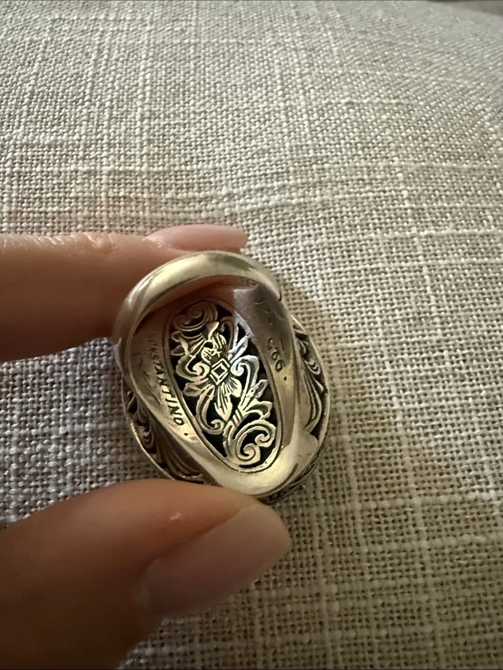 Konstantino Onyx Oval Ring